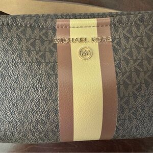 Michael Kors Brown and Tan Men's Bag